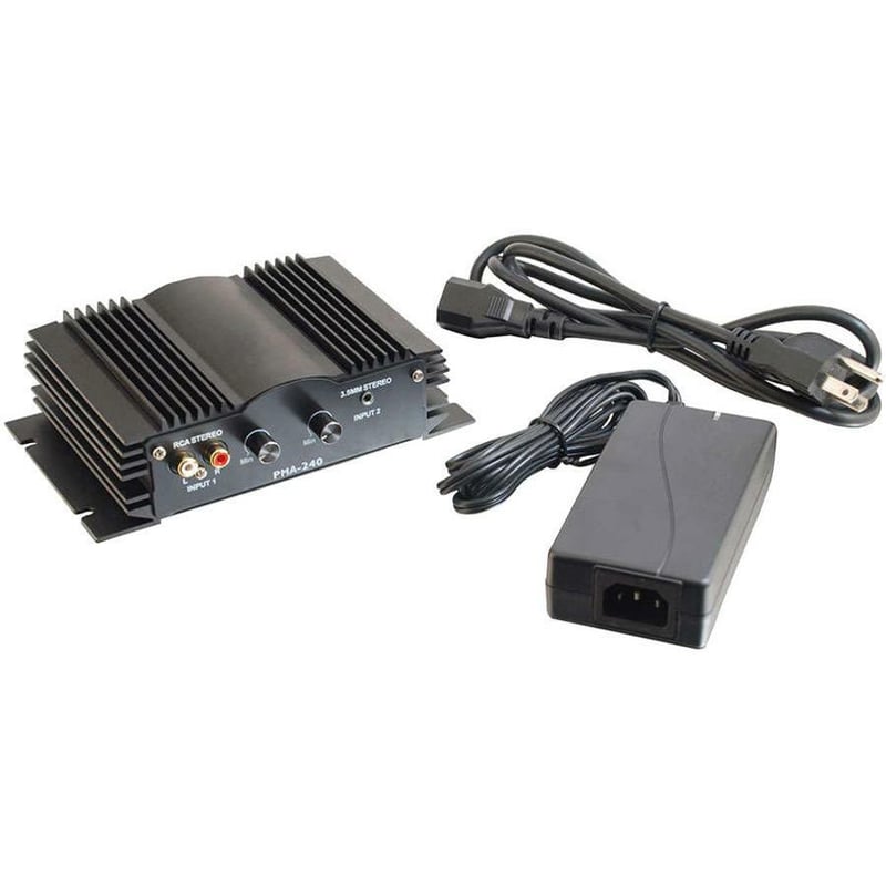 C2G 40533 Amplifier - 40 W RMS - 2 Channel - Black - Thumbnail 1