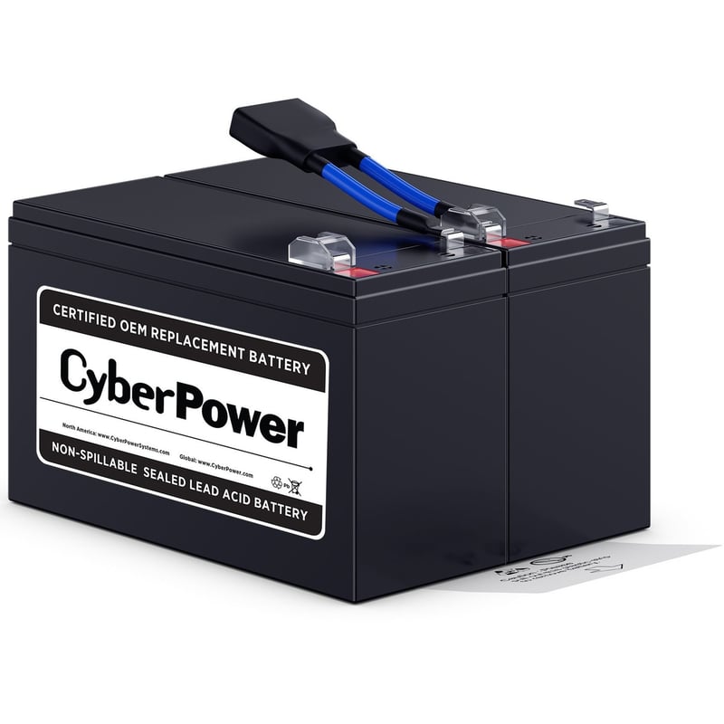 CyberPower RB1290X2B Replacement Battery Cartridge - Thumbnail 1