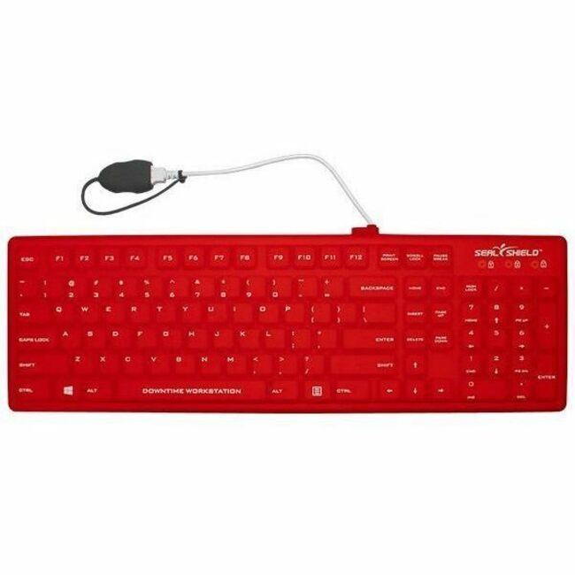 SEAL SILK PRO KEYBOARD W/ SILICONE COVER - Thumbnail 1