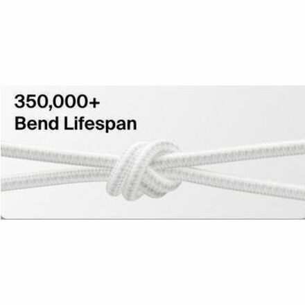 C - C CBL 60W 2.0 BRAIDED PCR 2M WHITE - Thumbnail 2