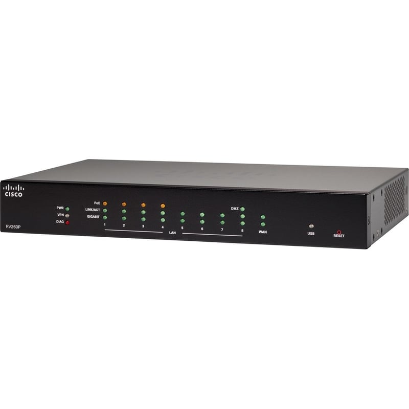 Cisco RV260P VPN Router with PoE - Thumbnail 2