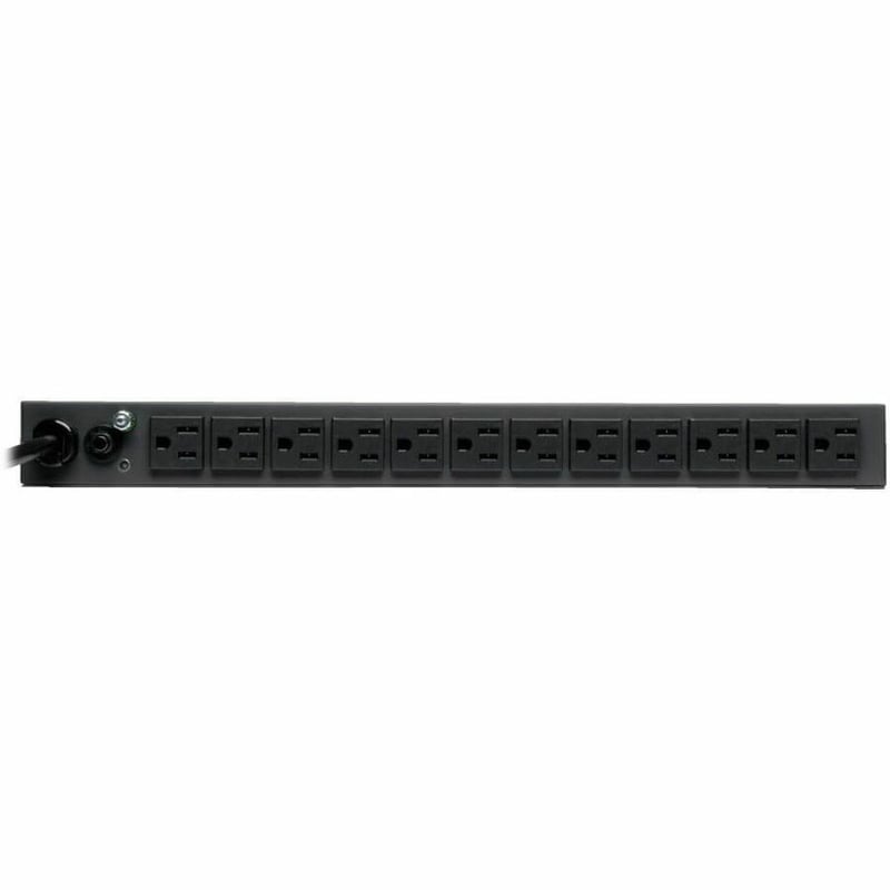 Tripp Lite by Eaton PDU 1.4kW Single-Phase Local Metered PDU 120V Outlets (13 5-15R) 5-15P 100-127V Input 15 ft. (4.57 m) Cord 1U Rack-Mount - Thumbnail 3