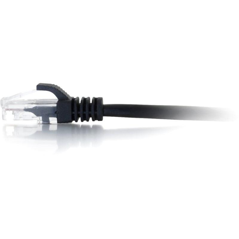 C2G-35ft Cat6 Snagless Unshielded (UTP) Network Patch Cable - Black - Thumbnail 2