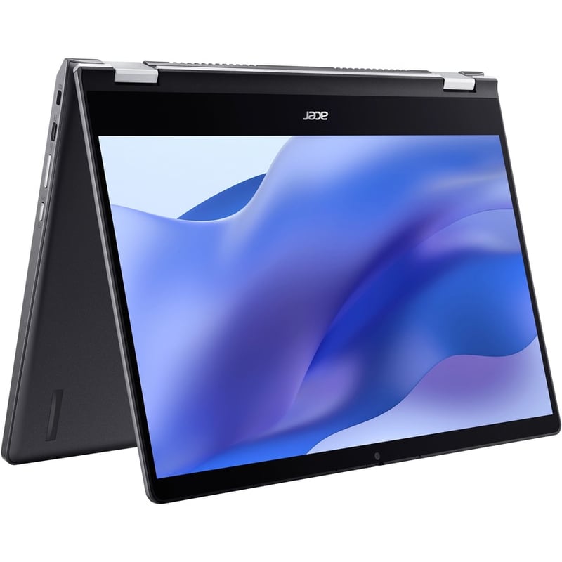 Acer Chromebook Enterprise Spin 514 CP514-3WH CP514-3WH-R8C7 14" Touchscreen Convertible 2 in 1 Chromebook - Full HD - 1920 x 1080 - AMD Ryzen 7 5825C Octa-core (8 Core) 2 GHz - 16 GB Total RAM - 256 GB SSD - Steel Gray - Thumbnail 3