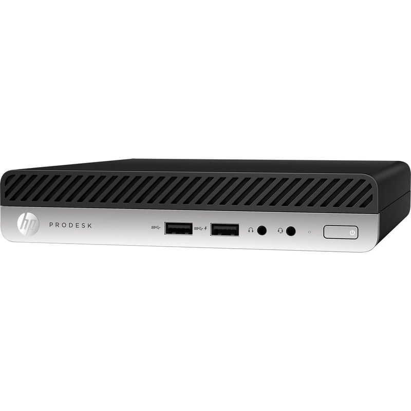HPI SOURCING - NEW ProDesk 400 G4 Desktop Computer - Intel Core i5 8th Gen i5-8500T Hexa-core (6 Core) 2.10 GHz - 8 GB RAM DDR4 SDRAM - 256 GB SSD - Mini PC - Thumbnail 2