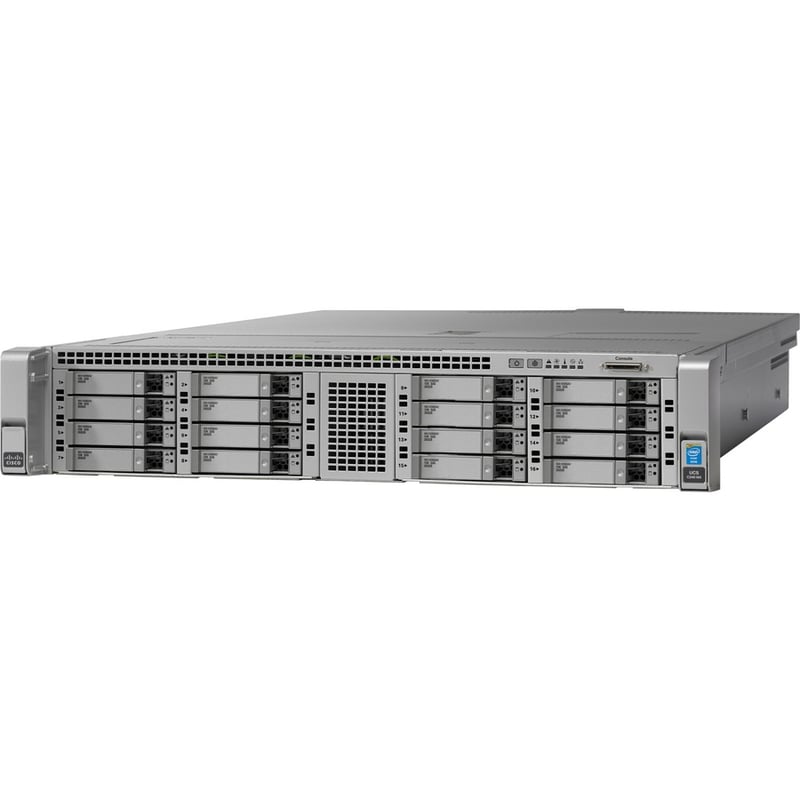 Cisco C240 M4 2U Rack Server - 2 Xeon E5-2630 v4 2.20 GHz - 32 GB RAM - 12Gb/s SAS Controller - Thumbnail 3
