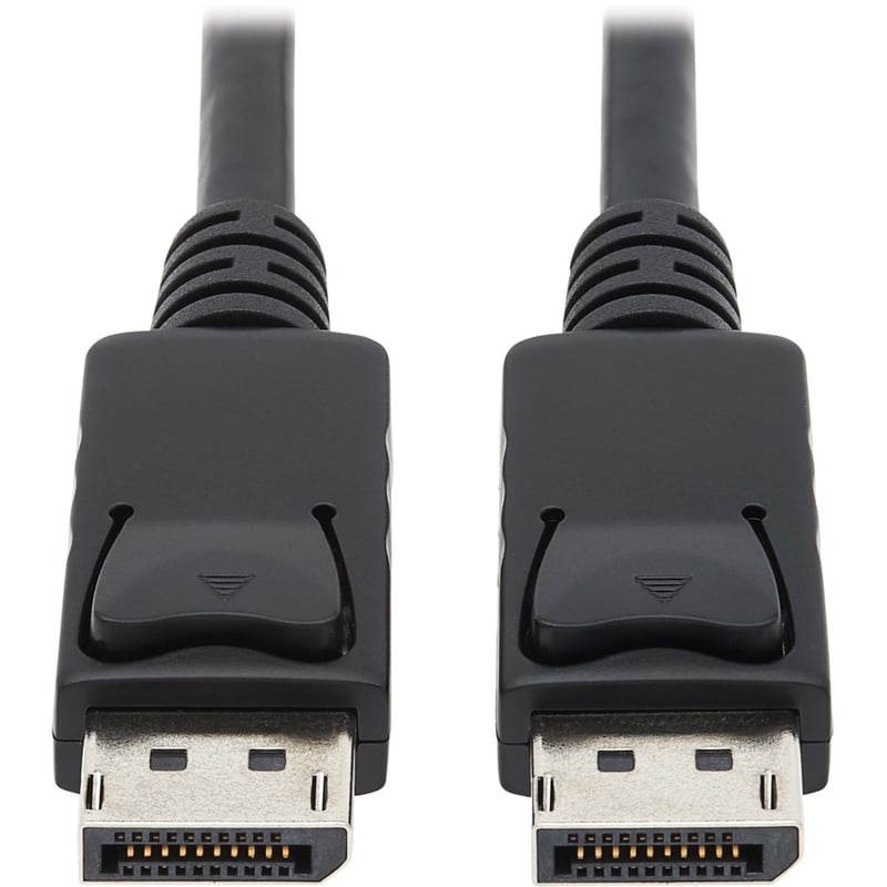Eaton Tripp Lite Series Safe-IT High-Speed DisplayPort Antibacterial Cable with Latching Connectors (M/M), UHD 4K 60 Hz, 6 ft. (1.83 m) - Thumbnail 1