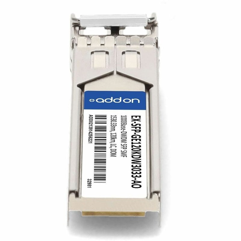 ADDON JUNIPER NETWORKS COMPATIBLE TAA COMPLIANT 1000BASE-DWDM 100GHZ SFP TRANSCE - Thumbnail 4