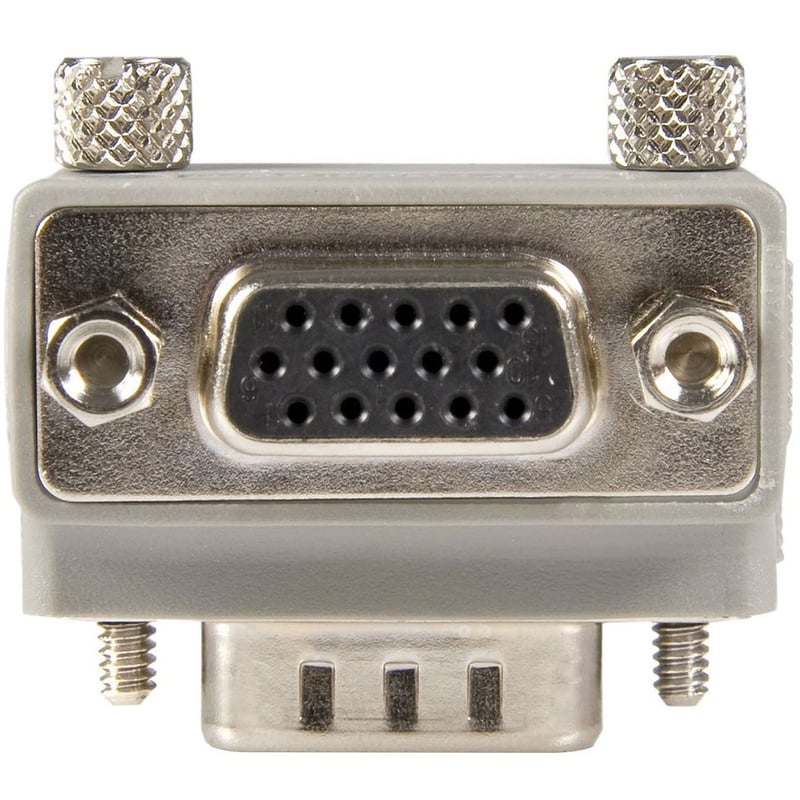 StarTech.com VGA adapter cable - Type 1 - right angle VGA (m) - VGA (f) - Thumbnail 2