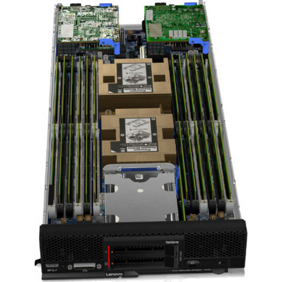 Lenovo ThinkSystem SN550 7X16A021NA Blade Server - 1 Xeon Platinum 8160 2.10 GHz - 32 GB RAM - Thumbnail 5