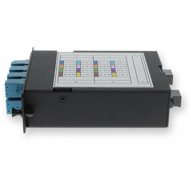 AddOn 4-Bay Cassette 2x 12-Fiber MPO In, 8 LC Duplex Out, Single-mode Duplex OS2 - Thumbnail 2
