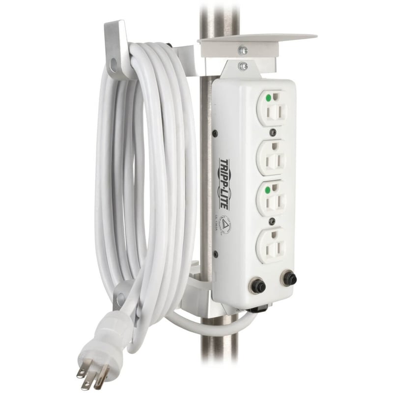 Tripp Lite by Eaton Medical Power Strip Mounting Clamp Drip Shield & Cord Management - Thumbnail 1