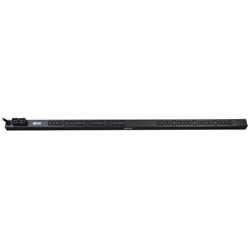 Tripp Lite by Eaton PDU 5.5kW Single-Phase 208/230V Basic PDU 38 Outlets (32 C13 and 6 C19) NEMA L6-30P Input 10 ft. (3.05 m) Cord 0U Vertical - Thumbnail 3