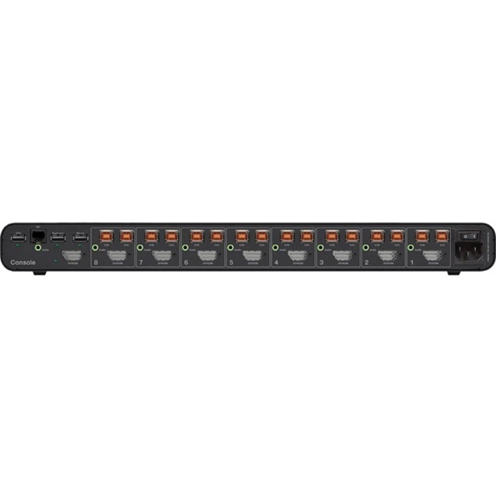 Belkin Universal 2nd Gen Secure KVM Switch, 8-Port Single Head w/ CAC - Thumbnail 2
