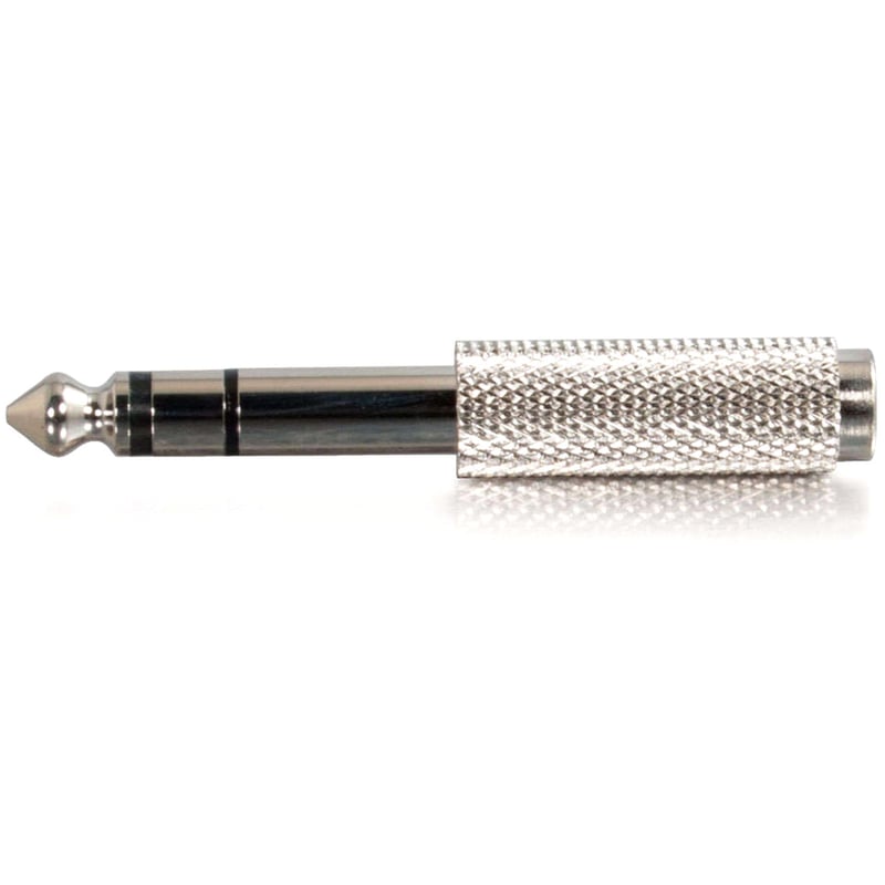 C2G 6.3mm (1/4in) Stereo Male to 3.5mm Stereo Female Adapter - Thumbnail 4