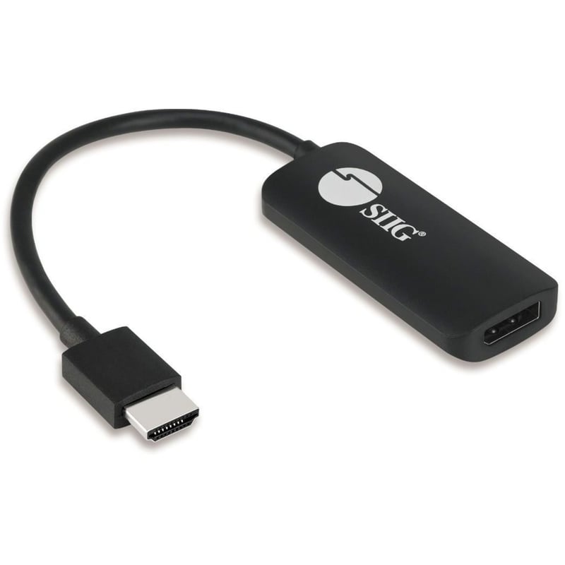 SIIG HDMI to DisplayPort 1.2 4K 60Hz Converter Adapter - Thumbnail 1
