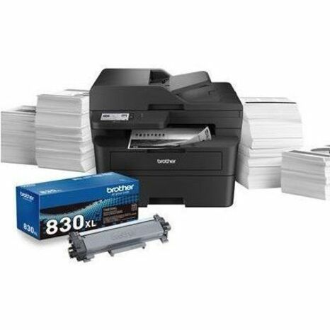 BROTHER MFC-L2900DWXL - MULTIFUNCTION - LASER - MONOCHROME - USB,LAN,WIRELESS LA - Thumbnail 3