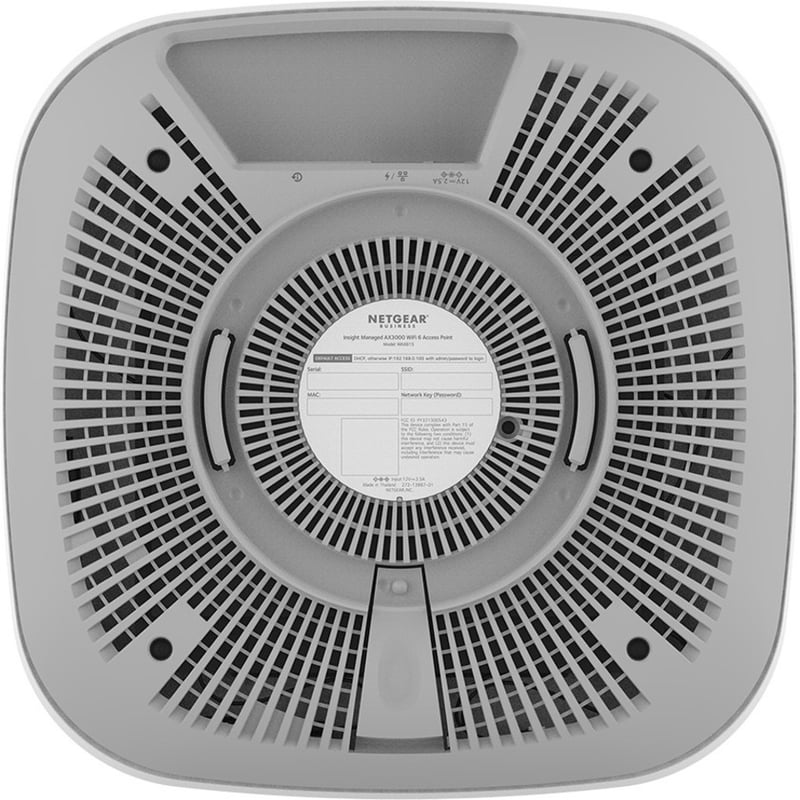 Netgear WAX615 Dual Band IEEE 802.11 a/b/g/n/ac/ax/i 3 Gbit/s Wireless Access Point - Thumbnail 4