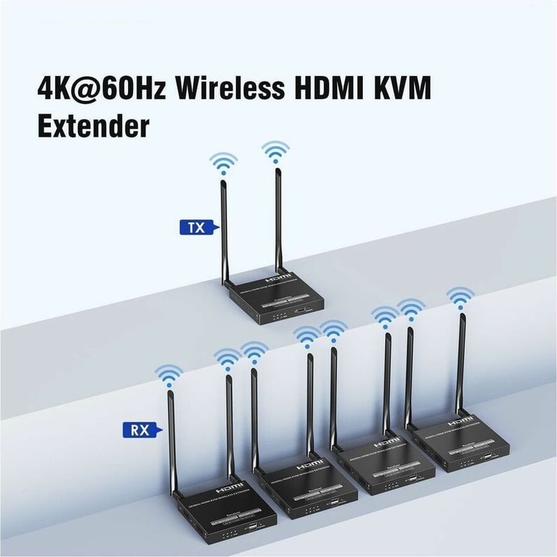 Rocstor TrueReach TR23 (1 Transmitter, 2 Receivers) - Thumbnail 4