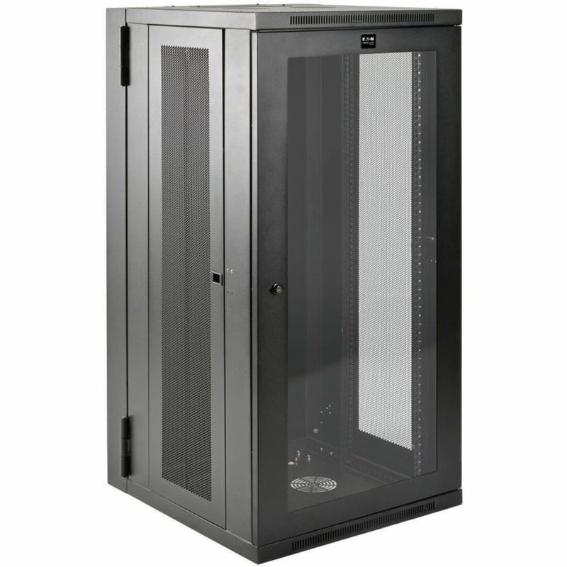 Tripp Lite by Eaton SmartRack 26U UPS-Depth Wall-Mount Half-Height Rack Enclosure Clear Acrylic Window Hinged Back - Thumbnail 1