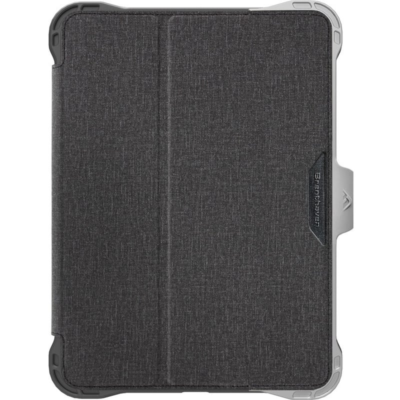 Brenthaven Edge Folio Carrying Case (Folio) for 10.9" Apple iPad Air (4th Generation) Tablet - Gray - Thumbnail 1