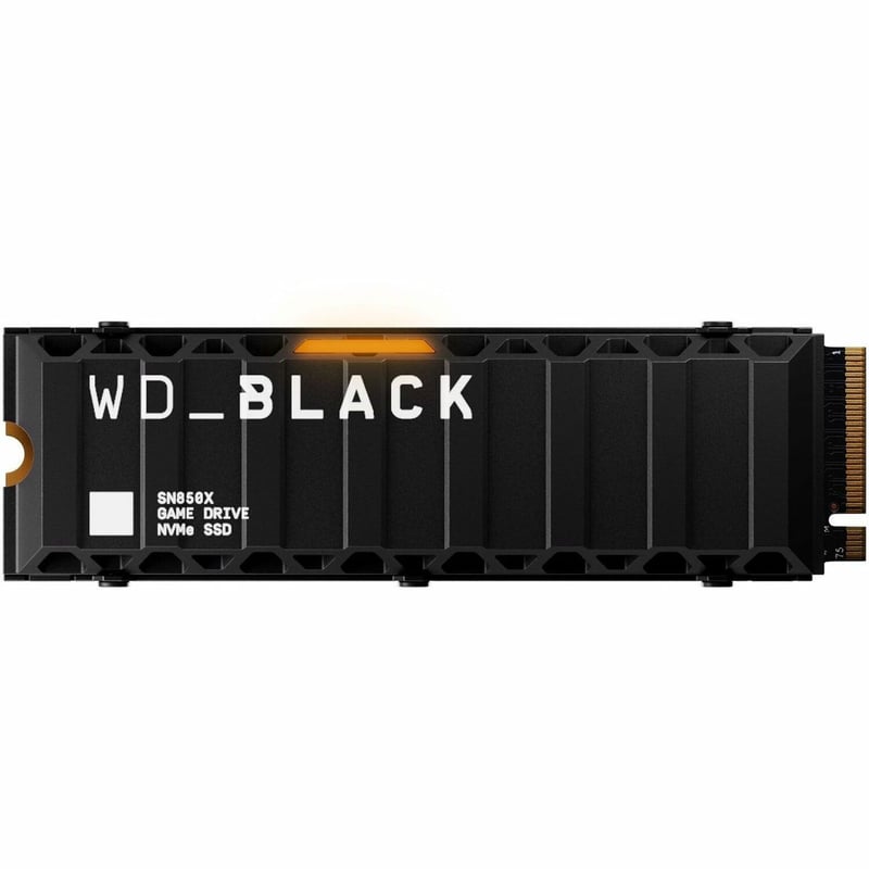 WD Black SN850X WDS800T2XHE 8 TB Solid State Drive - M.2 2280 Internal - PCI Express NVMe (PCI Express NVMe 4.0 x4) - Black - Thumbnail 1