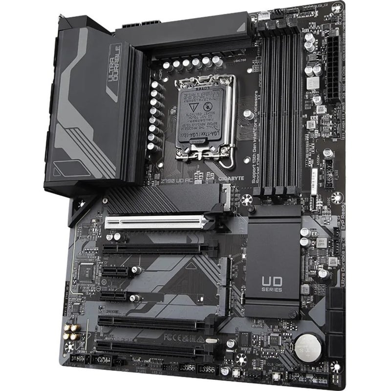 Gigabyte Z790 UD AC Gaming Desktop Motherboard - Intel Z790 Chipset - Socket LGA-1700 - ATX - Thumbnail 3