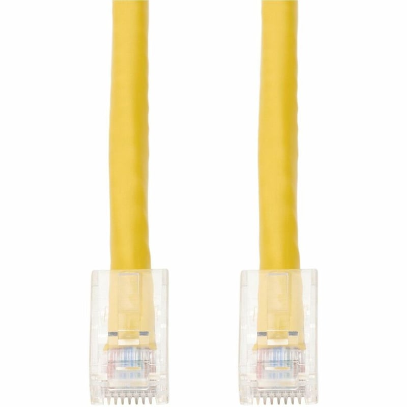 AddOn 8ft Yellow CAT 6 PVC Ethernet Cable Non-Booted Crossover RJ-45 M/M - Thumbnail 2
