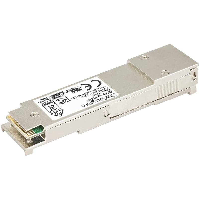 StarTech.com MSA Uncoded QSFP+ Module - 40GBASE-SR4 - 40GE Gigabit Ethernet QSFP+ 40GbE Multi Mode Fiber (MMF) Optic Transceiver 100m DDM - Thumbnail 3