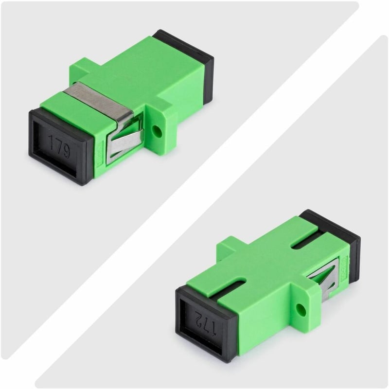 SC FIBER COUPLER 10 PACK SC/APC OS2 SINGLE MODE W/FLANGE - Thumbnail 5