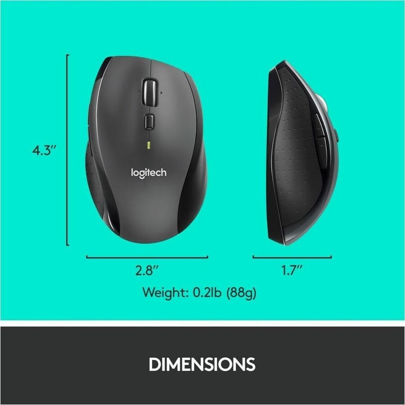 Logitech MK710 Wireless Keyboard and Mouse Combo for Windows, 2.4GHz Advanced Wireless, Wireless Mouse, Multimedia Keys, 3-Year Battery Life, PC/Mac