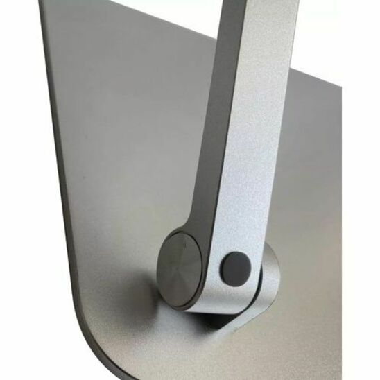 Amer Mounts Aluminum Laptop Stand, Ergonomic Adjustable Notebook Stand, Riser Holder Computer Stand 10-15.6" Laptops Tablets (Silver) AMRNS03 - Thumbnail 2