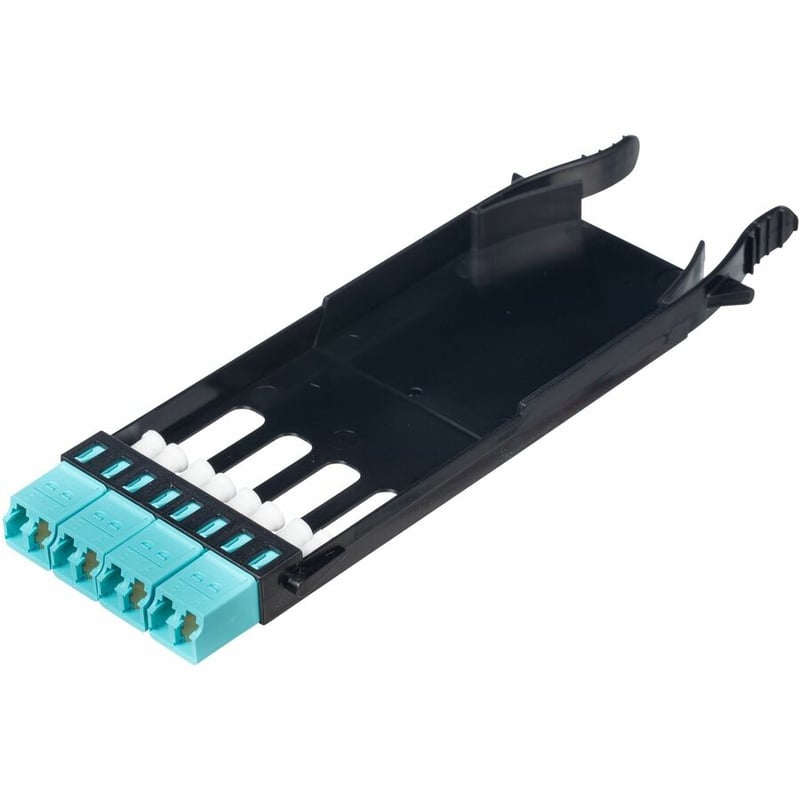 Panduit HD Flex FAP Cassette, LC Duplex, OM3, Aqua - Thumbnail 3