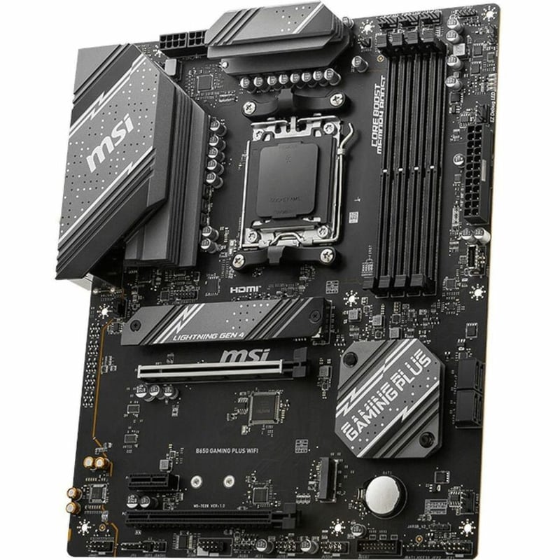 MSI B650 GAMING PLUS WIFI Gaming Desktop Motherboard - AMD B650 Chipset - Socket AM5 - ATX - Thumbnail 3