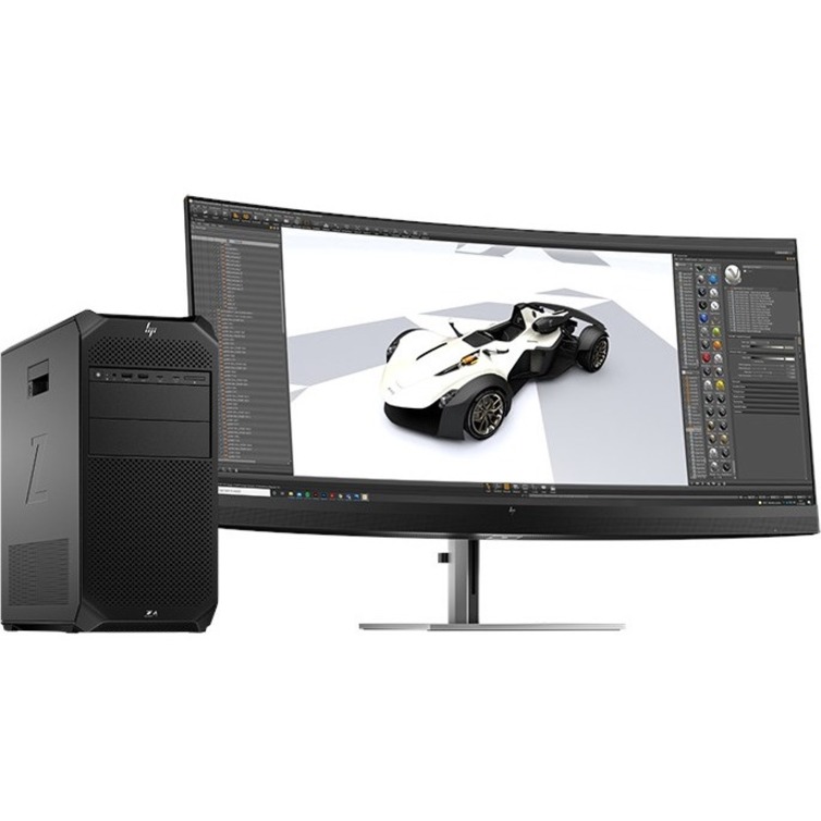 HP Z4 G5 Workstation - 1 Xeon w7-2495X - 512 GB - Tower - Black - Thumbnail 5