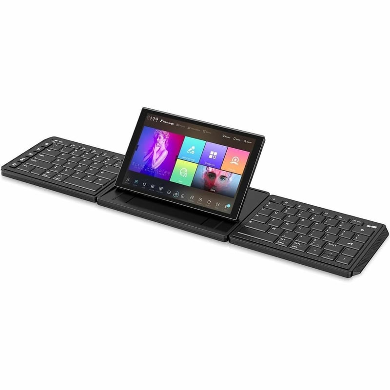 MOBILE PIXELS TETRA SPLIT KEYBOARD W/ TOUCH LCD - Thumbnail 1