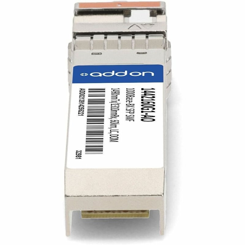 AddOn ADTRAN® 1442160G1 Compatible TAA 1000Base-BX SFP Transceiver (SMF, 1490nmTx/1310nmRx, 60km, LC, DOM) - Thumbnail 4