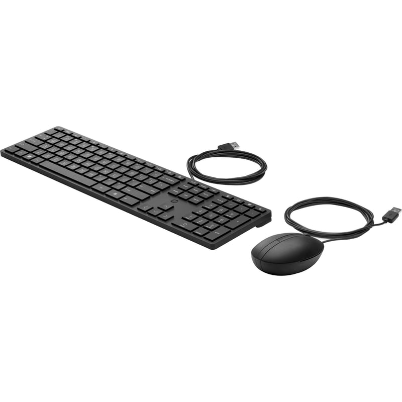 HP Wired Desktop 320MK Mouse and Keyboard - Thumbnail 1