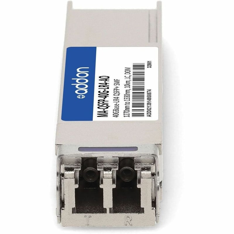 AddOn Cisco Meraki MA-QSFP-40G-LR4 Compatible TAA Compliant 40GBase-LR4 QSFP+ Transceiver (SMF, 1270nm to 1330nm, 10km, LC, DOM)