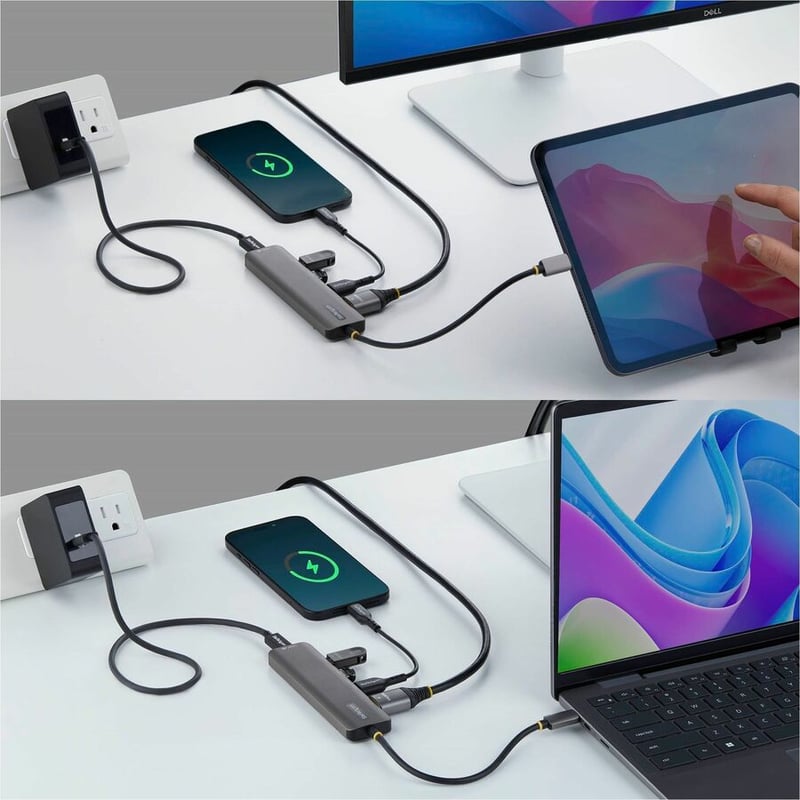 USB-C HDMI MULTIPORT HUB - 140W PD CHARGING 4K 60HZ 10GBPS - Thumbnail 4