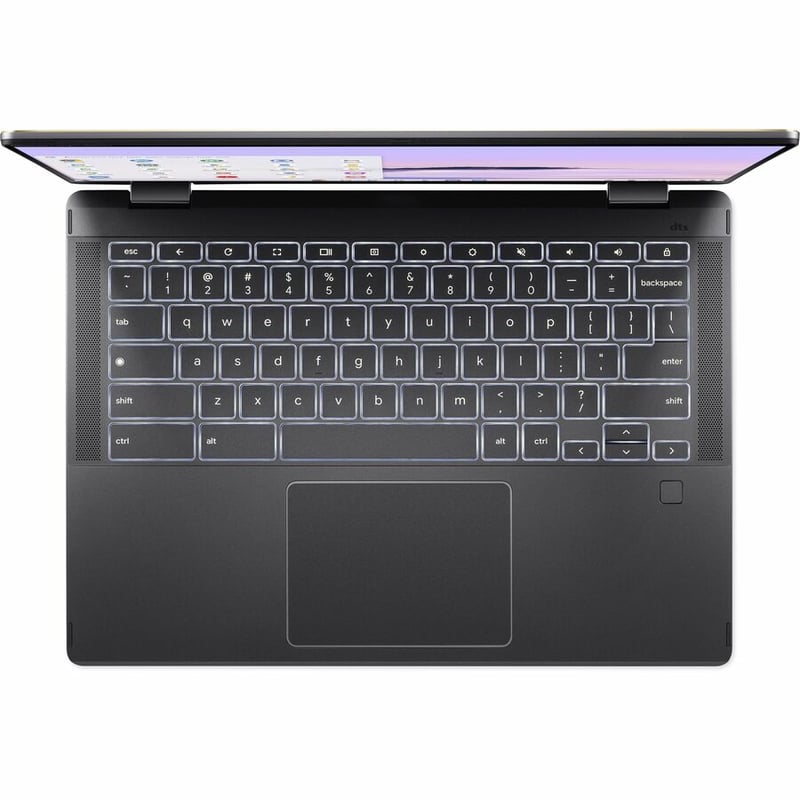 Acer Chromebook Plus Spin 714 CPE794-1N CPE794-1N-56FV 14" Touchscreen Convertible 2 in 1 Chromebook - WUXGA - 60 Hz - Intel Core Ultra 5 125U - 16 GB - 256 GB SSD - English (US) Keyboard - Iron - Thumbnail 4