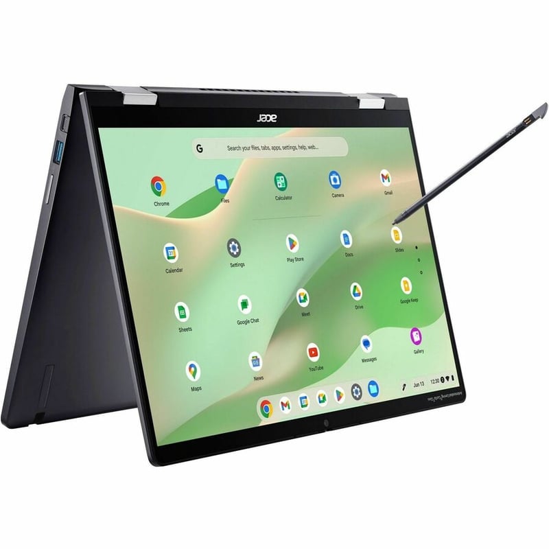 Acer Chromebook Spin 714 CP714-2WN CP714-2WN-53TY 14" Touchscreen Convertible 2 in 1 Chromebook - WUXGA - 1920 x 1200 - Intel Core i5 13th Gen i5-1335U Deca-core (10 Core) 1.30 GHz - 16 GB Total RAM - 256 GB SSD - Steel Gray - Thumbnail 3