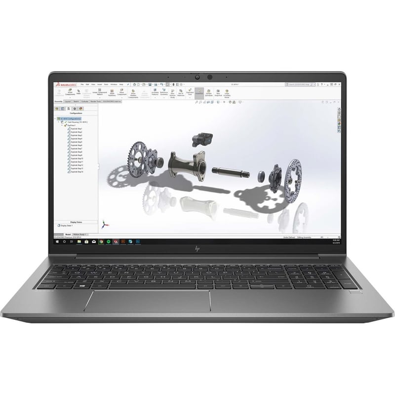 HP ZBook Power G7 15.6" Mobile Workstation - Intel Core i7 10th Gen i7-10850H - 32 GB - 512 GB SSD - Thumbnail 2