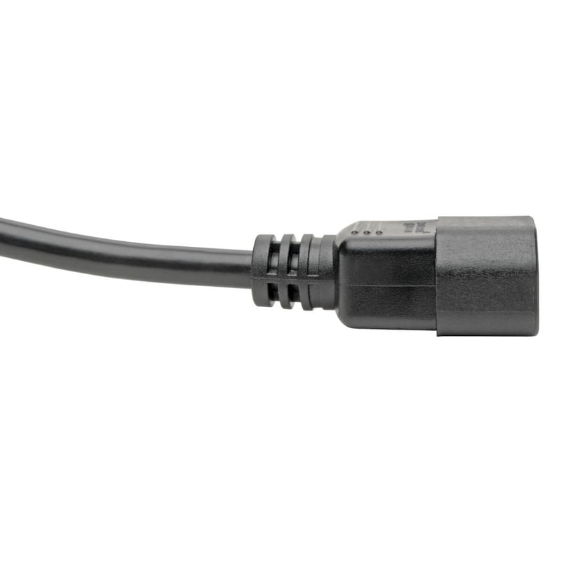 Eaton Tripp Lite Series Power Extension Cord, Locking C13 to C14 PDU Style - 10A, 250V, 18 AWG, 3 ft. (0.91 m) - Thumbnail 5