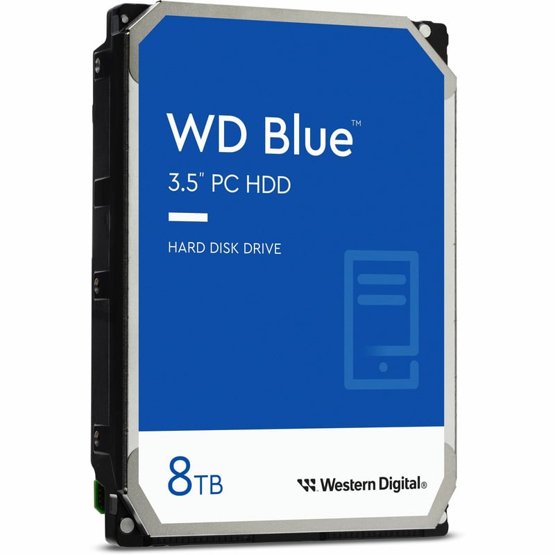 WD 8TB WD BLUE SATA 3.5IN