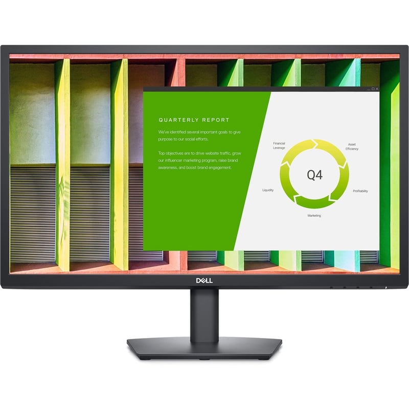 Dell E2422H 24" Class LCD Monitor - 16:9 - Black
