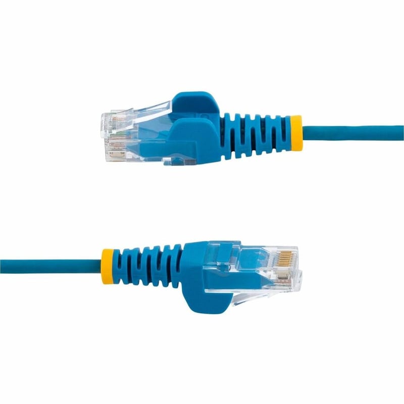 SLIM CAT6 CABLE 10 PACK BLUE SLIM SNAGLESS RJ45 UTP PATCH CABLE - Thumbnail 3