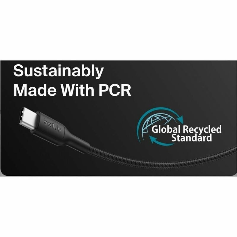 C - C CBL 60W 2.0 BRAIDED PCR 2M BLACK 15-RETAIL BOX (PLASTIC - Thumbnail 5