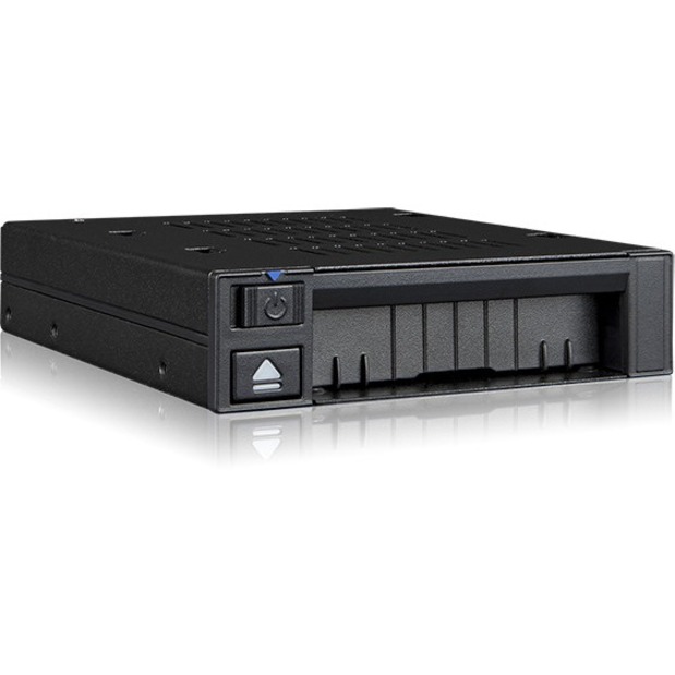 Icy Dock FlexiDOCK MB021VP-B Drive Enclosure for 3.5" U.2, PCI Express NVMe - SFF-8654 SlimSAS Host Interface Internal - Black - Thumbnail 2