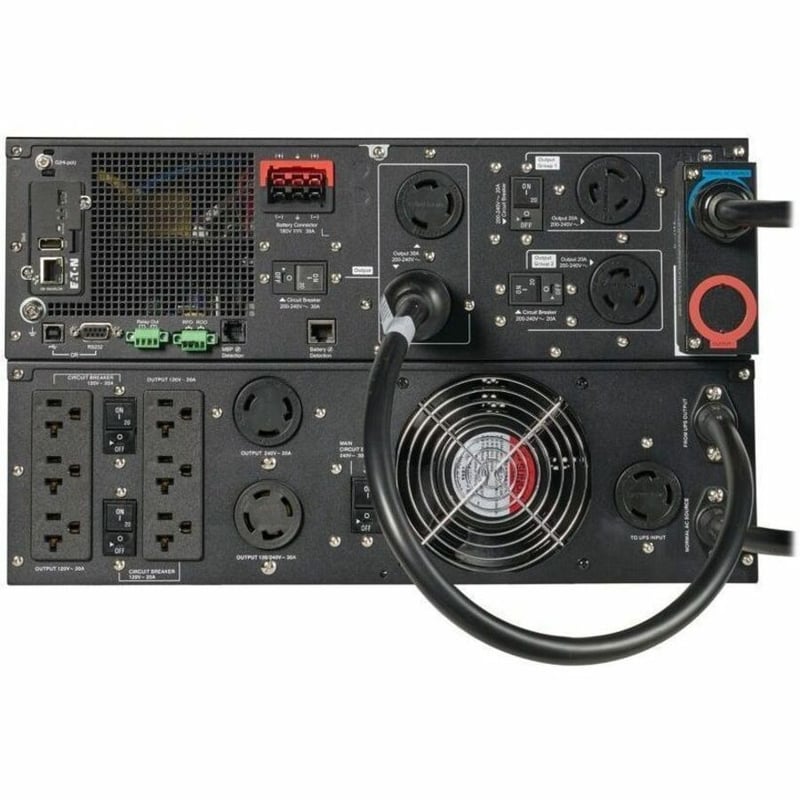 9PX 6KVA 5.4KW 208/120V ONLINE UPS L6-30P 6X 5-20R 1X L6-30R 6U - Thumbnail 3